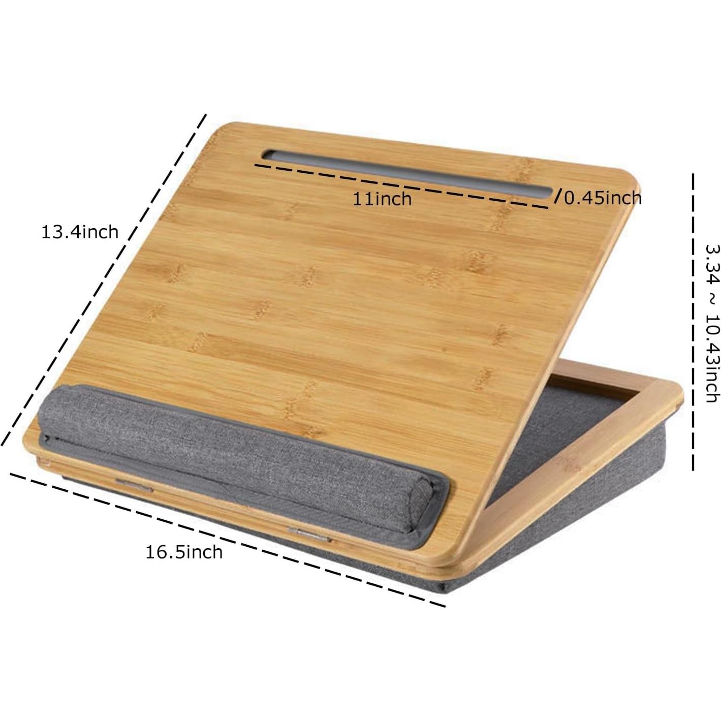 Escritorio de Regazo Ajustable SANJIMO para Laptop 39.62 cm