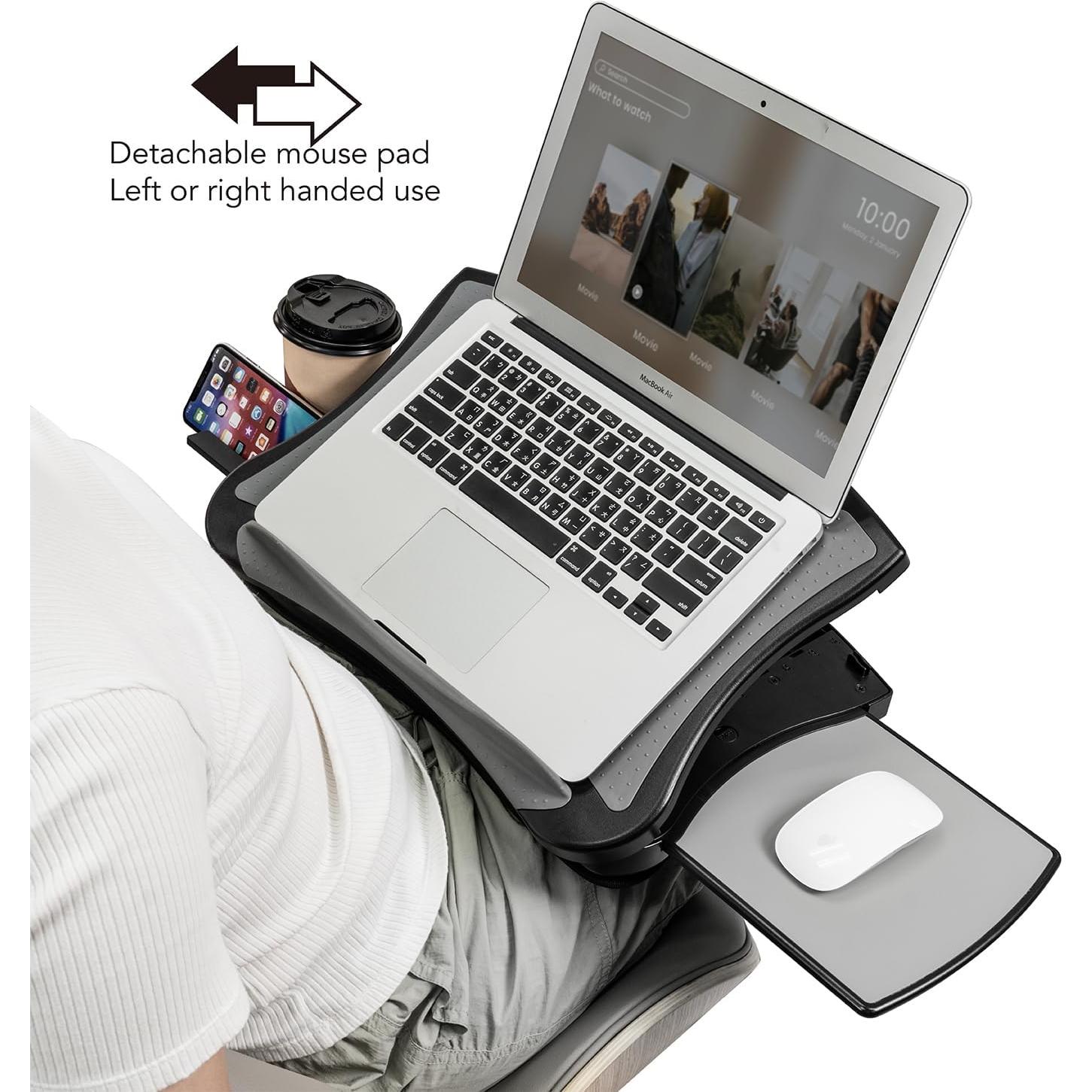 Escritorio Portátil EHO Ajustable con Cojín y Soporte para Teléfono