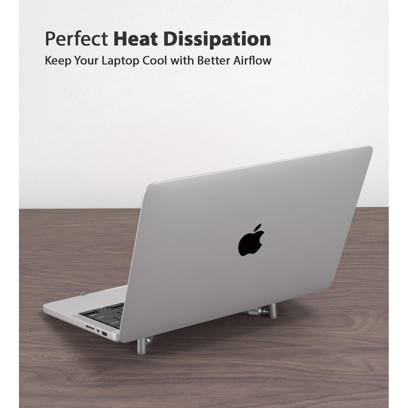 Soporte para Laptop Steklo X-Stand Ajustable Aluminio 12-17"