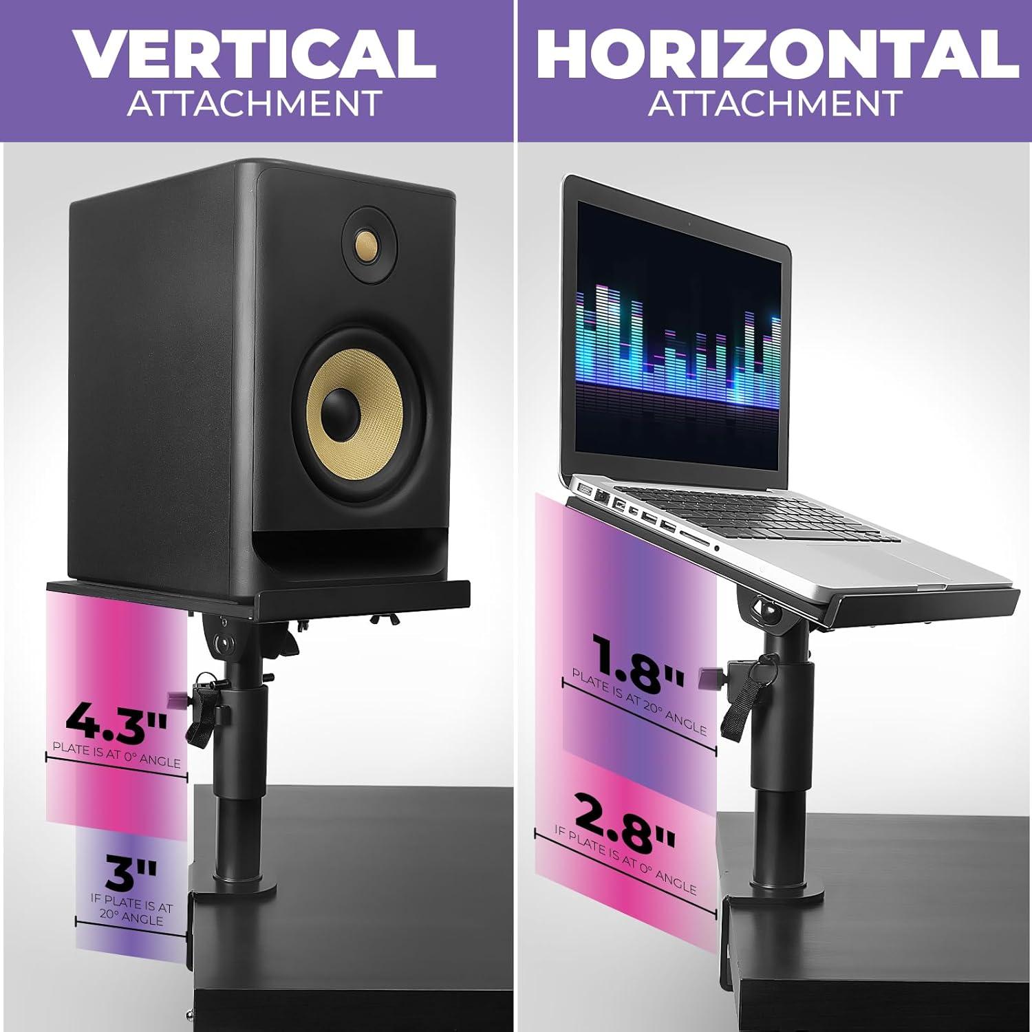 Soporte de Escritorio para Laptop Liquid MS1154 - Ajustable y Ergonómico