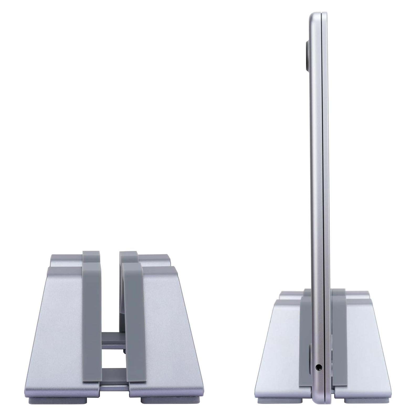 Soporte Vertical Ajustable para Laptop Psitek Mshap - Aluminio