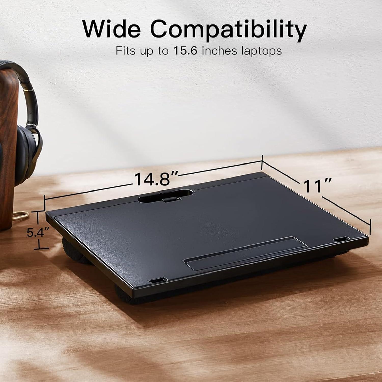 Escritorio de Regazo Ajustable FICARTS para Laptop 15.6"