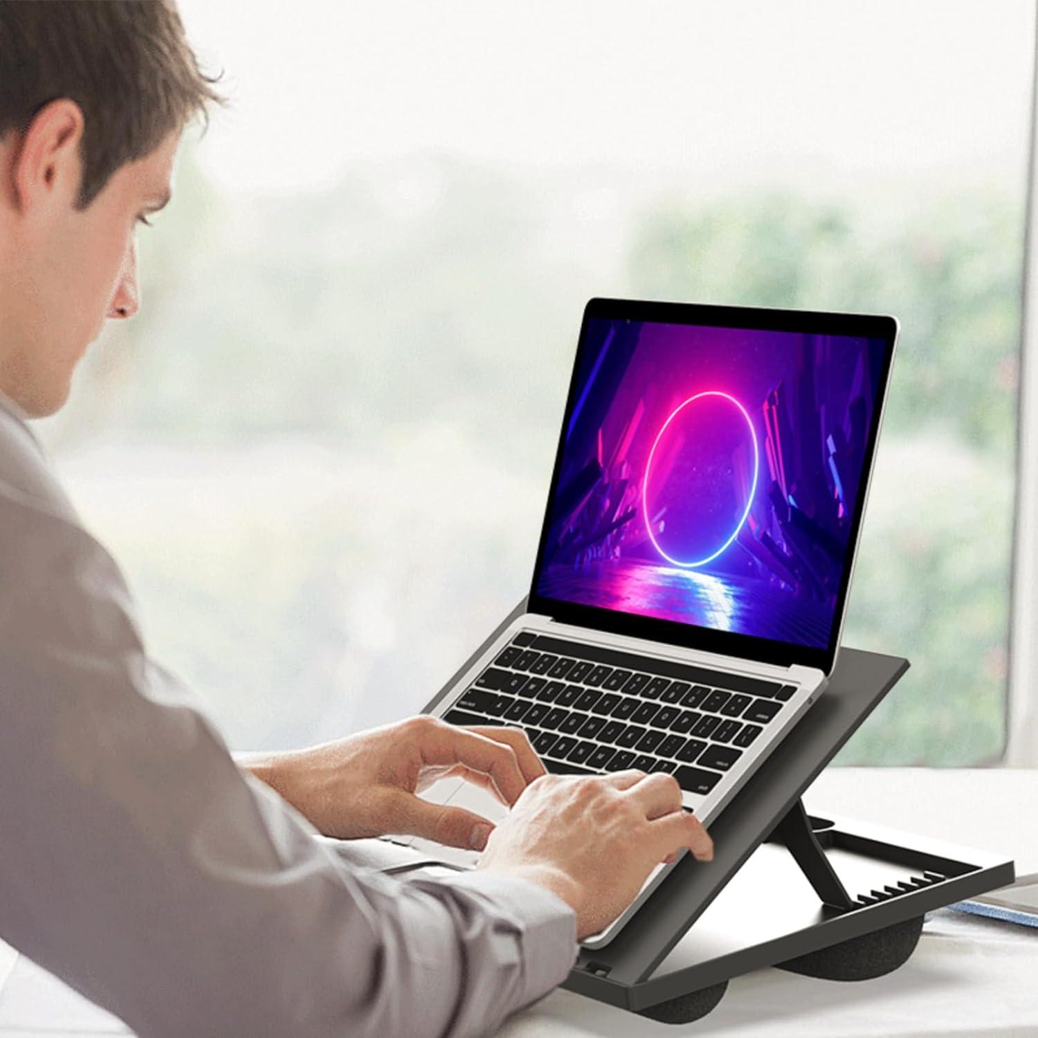 Escritorio de Regazo Ajustable FICARTS para Laptop 15.6"