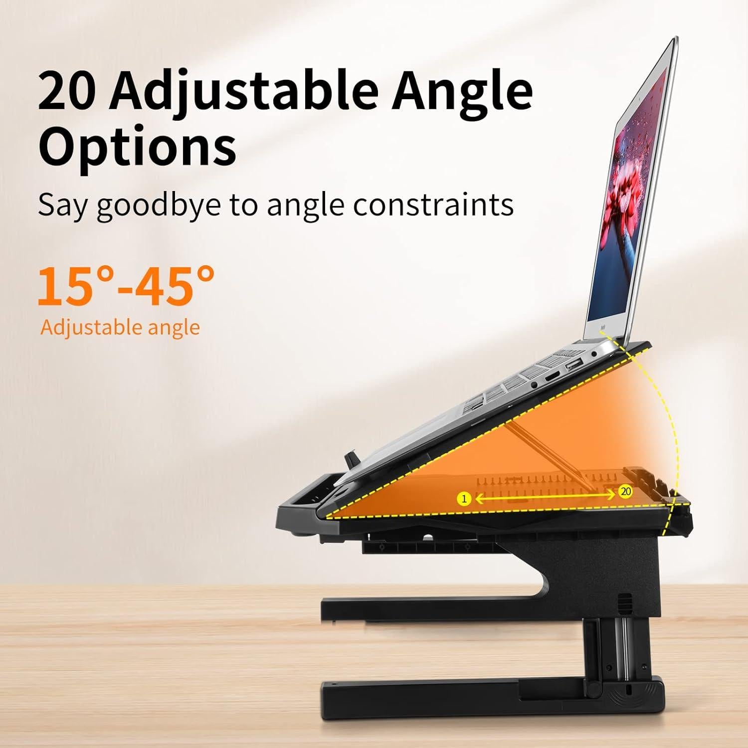 Soporte para Laptop OImaster 10-17" Ergonómico Plegable