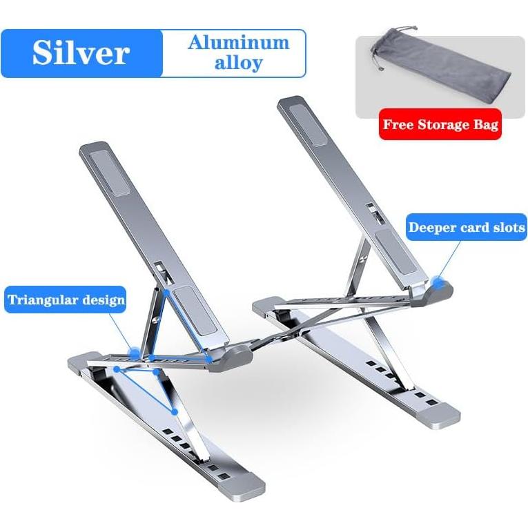 Soporte Ajustable para Laptop YZLELEQ de Aluminio 10-17.3"