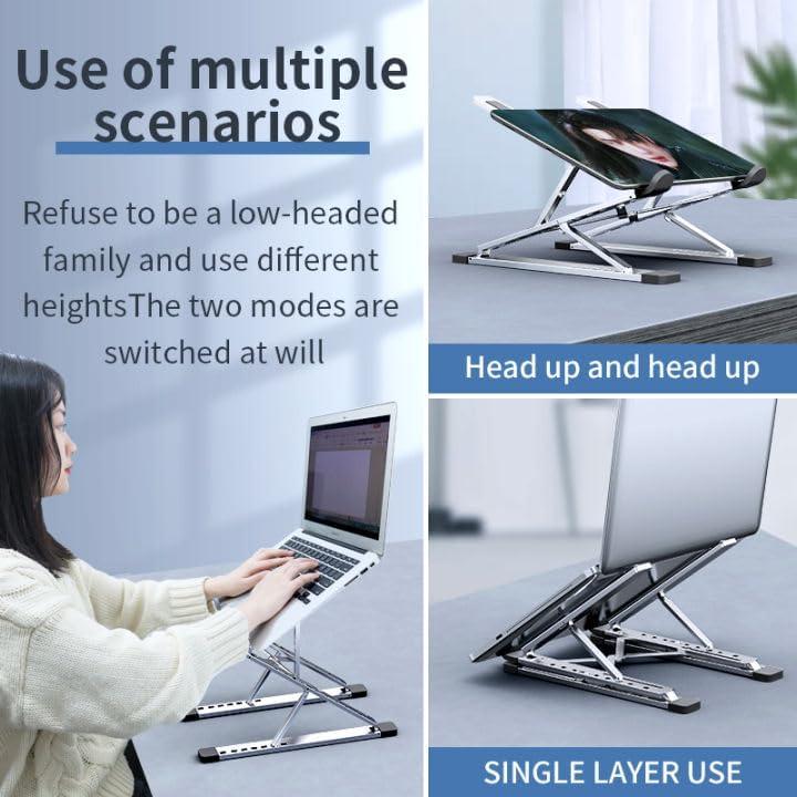 Soporte Ajustable para Laptop YZLELEQ de Aluminio 10-17.3"