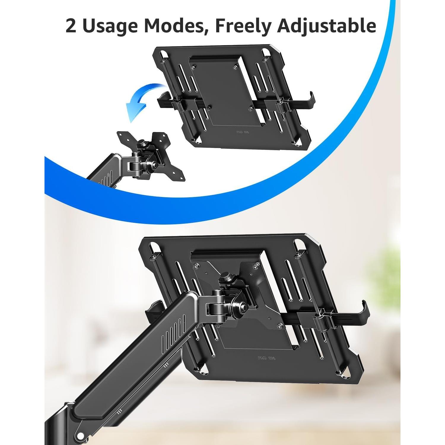 Soporte para Laptop MOUNTUP con Brazo Ajustable 2-en-1