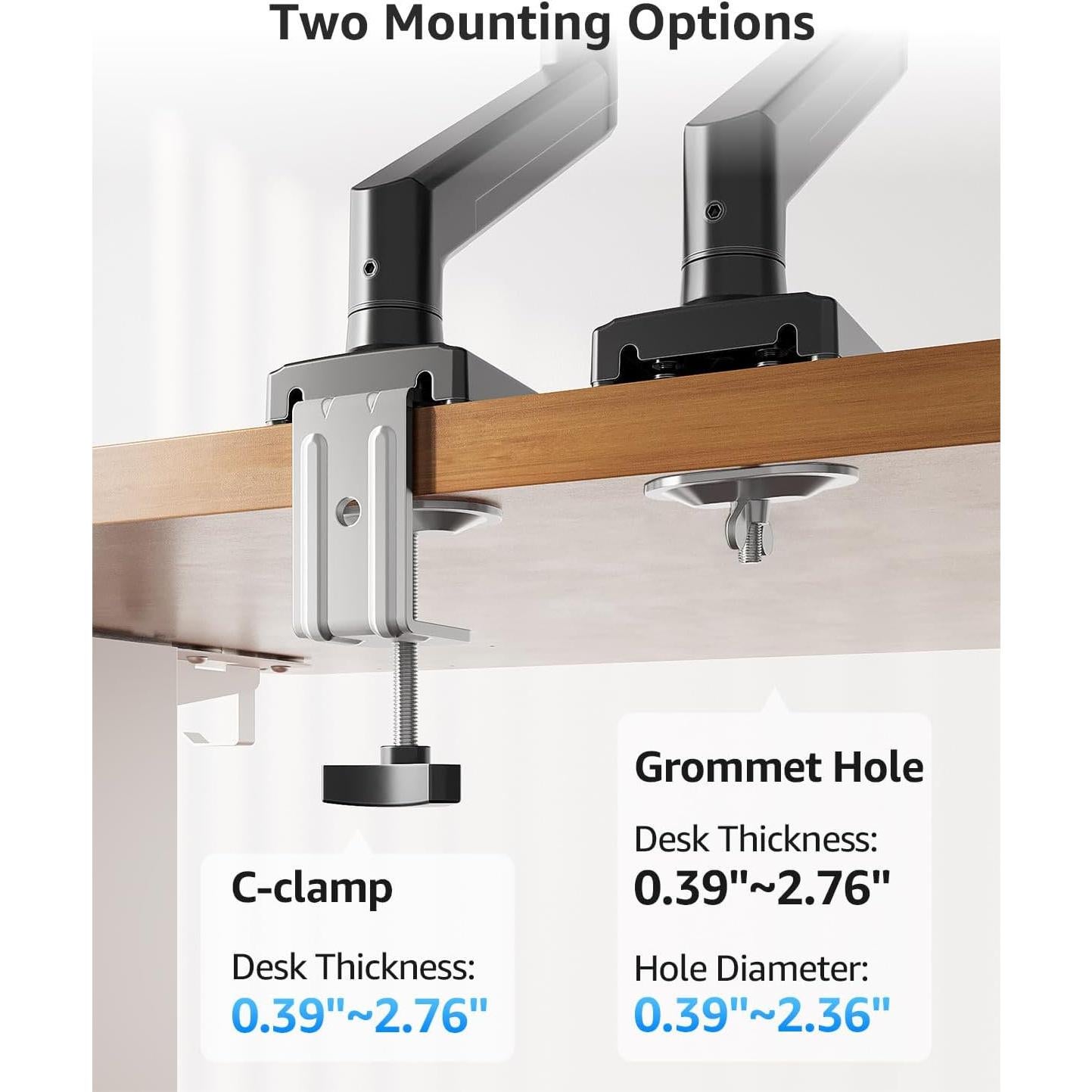 Soporte para Laptop MOUNTUP con Brazo Ajustable 2-en-1