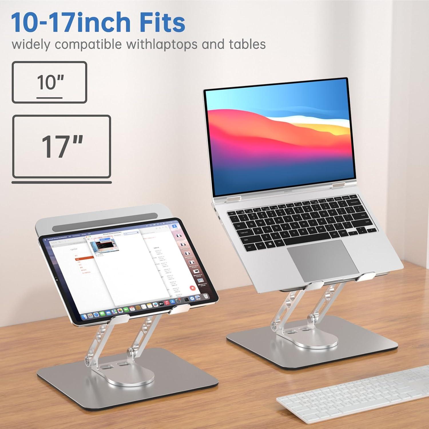 Soporte para Laptop Ajustable GleYo TM1 Ergonómico 30 cm