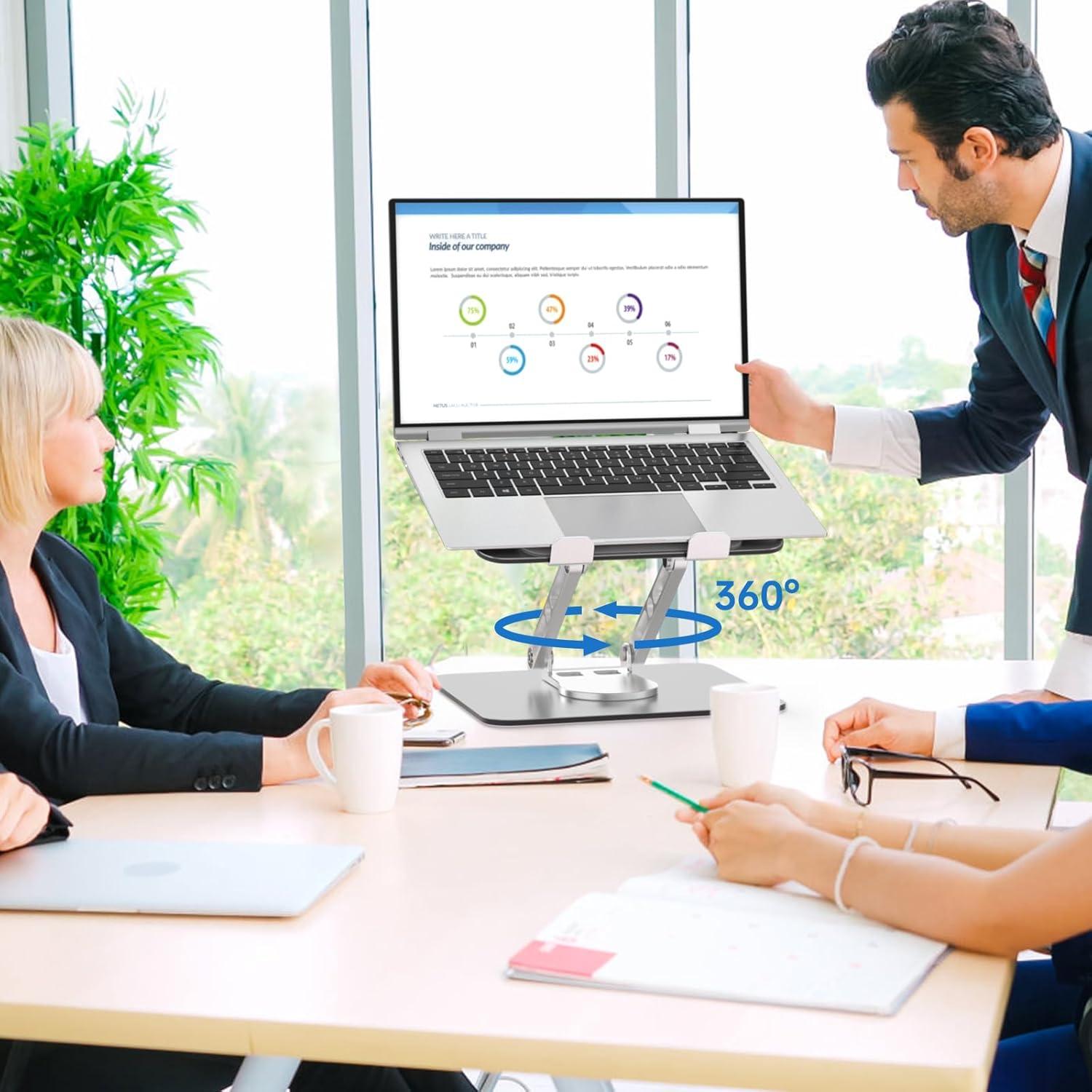 Soporte para Laptop Ajustable GleYo TM1 Ergonómico 30 cm