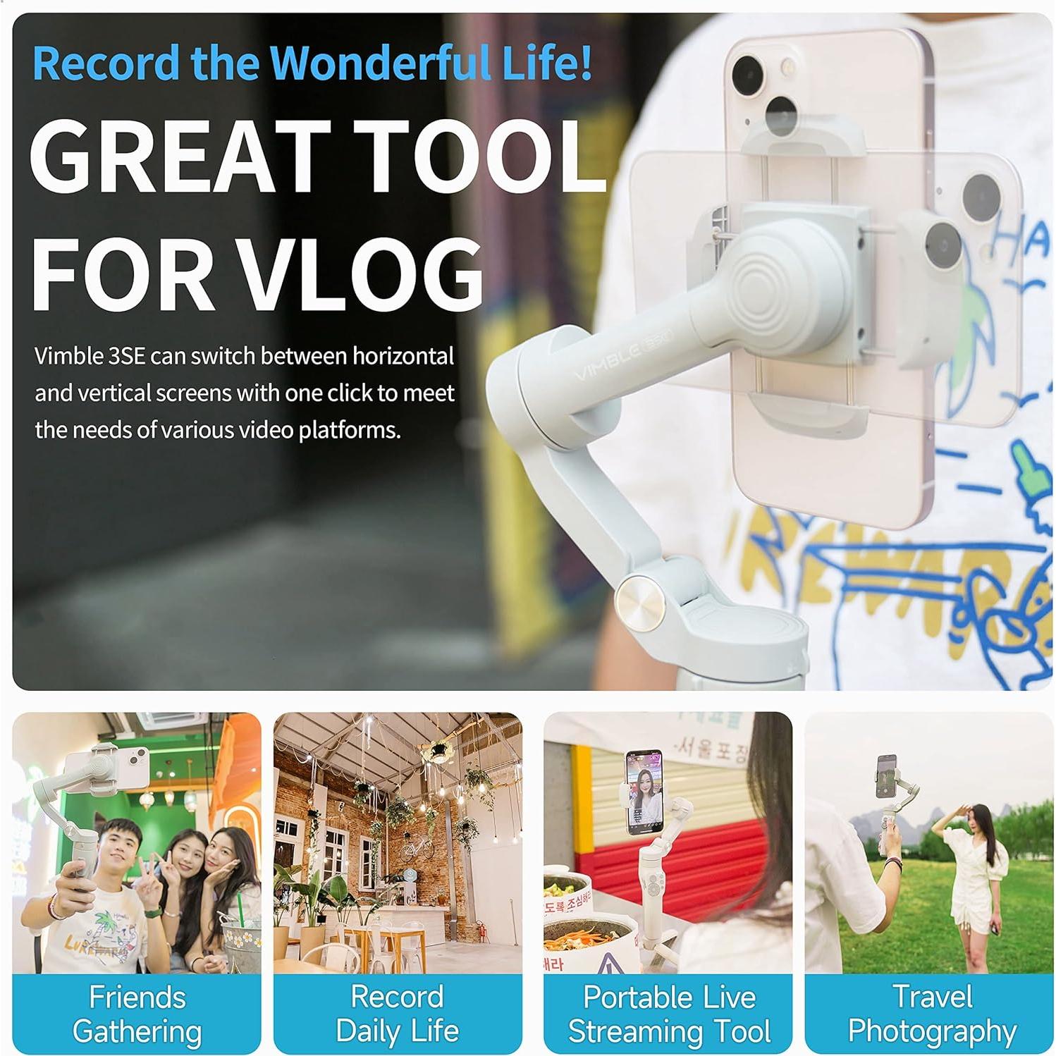 Estabilizador Gimbal FeiyuTech Vimble 3SE para Smartphone