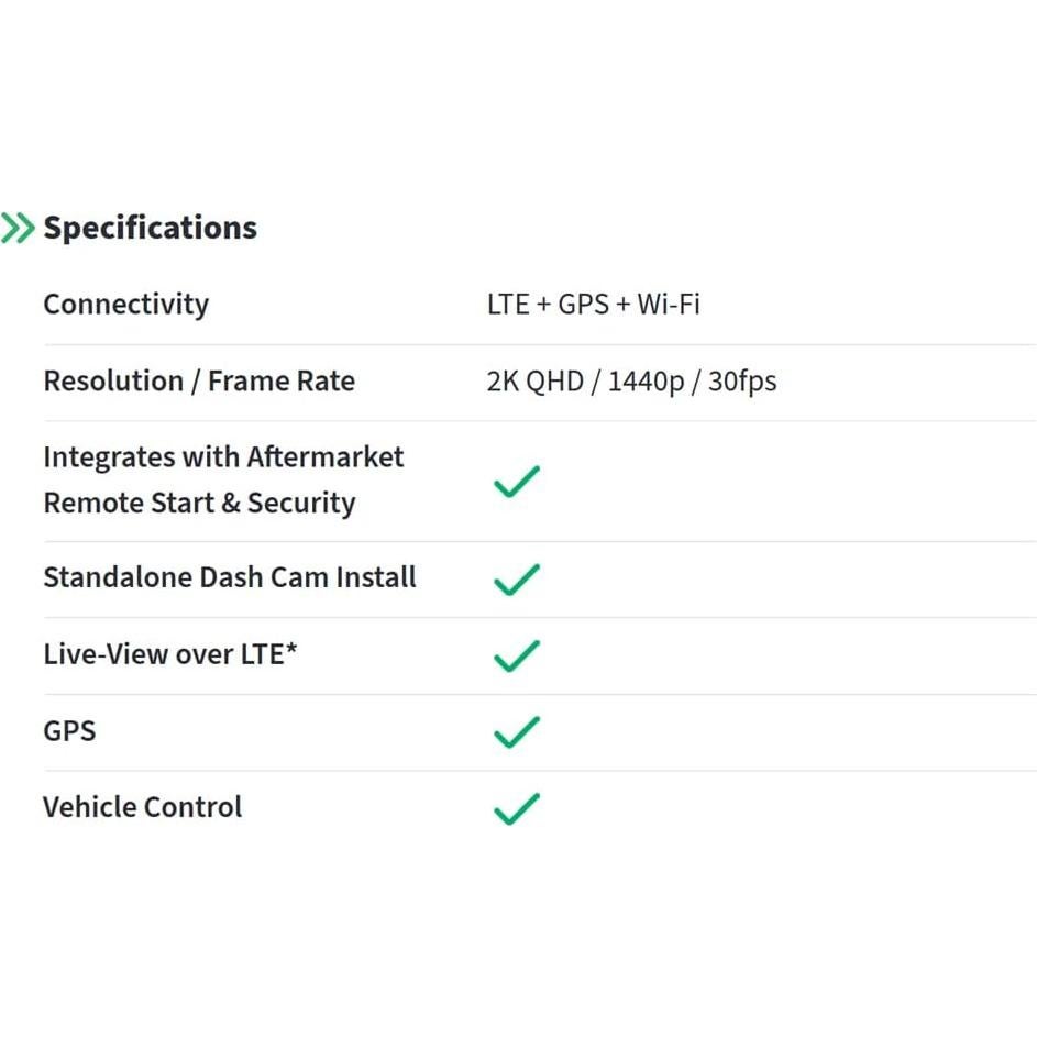 Cámara de Salpicadero Drone XC 2K con Wi-Fi y GPS