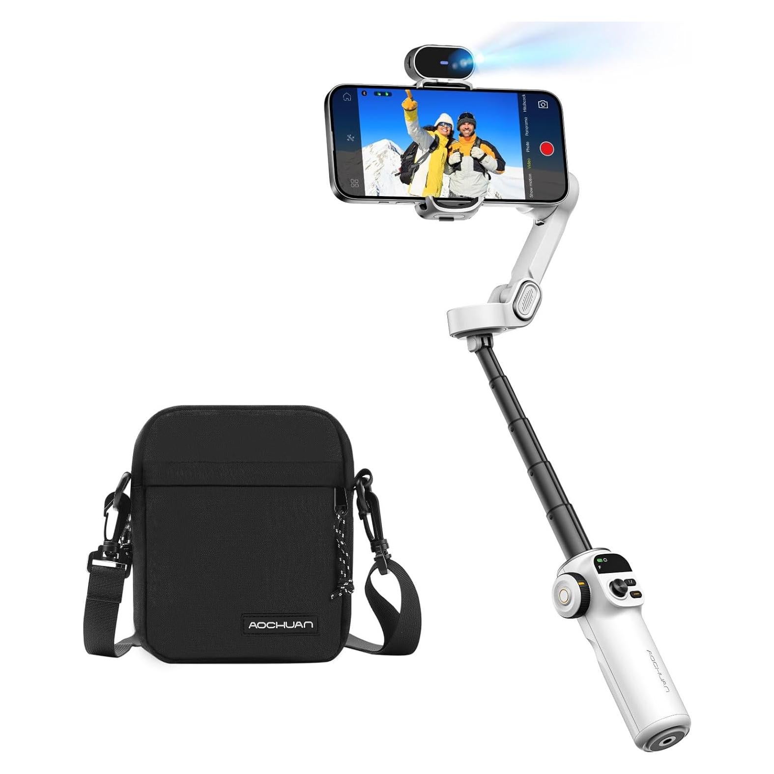 Estabilizador de Cardán 3 Ejes Smart X2 Blanco con Bolsa