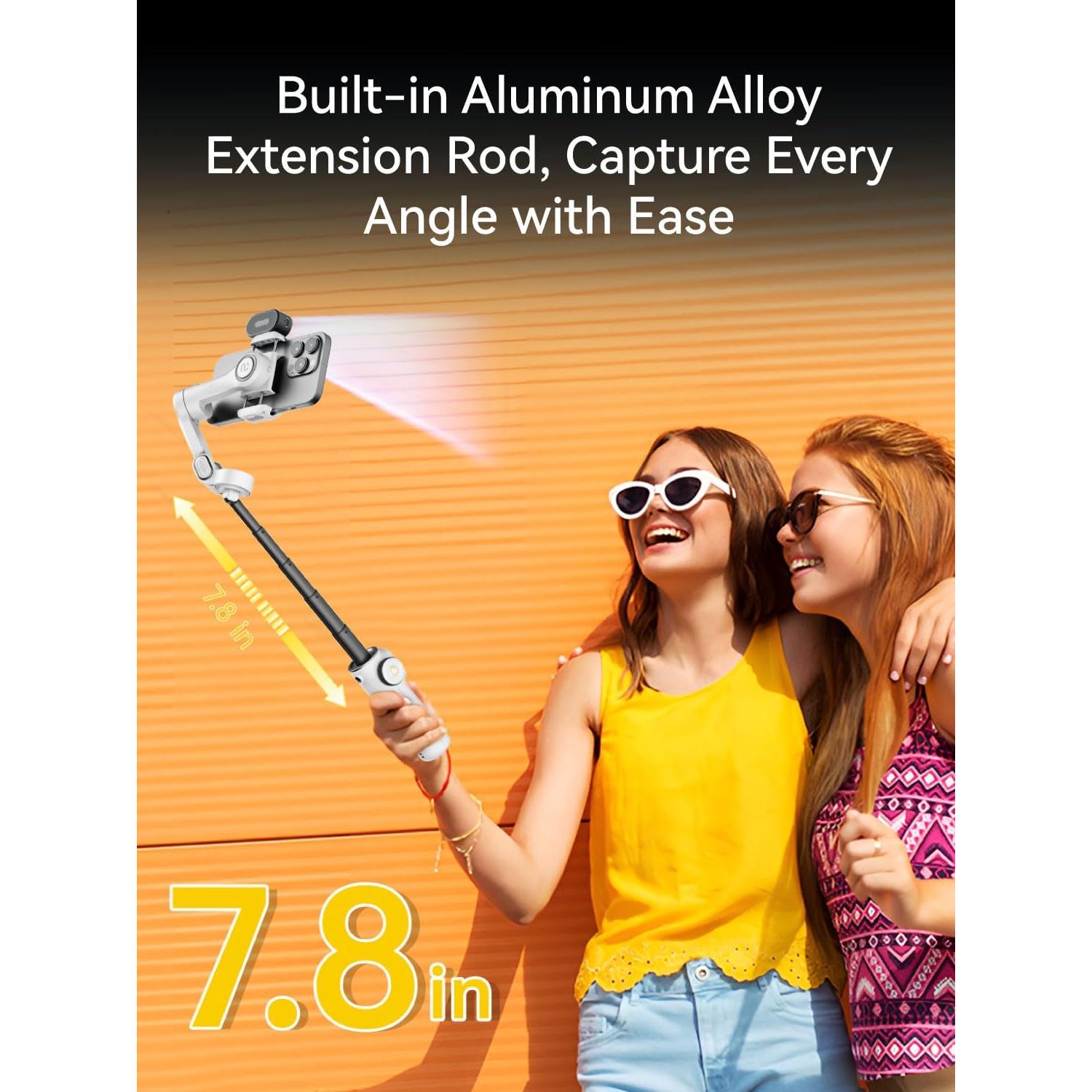 Estabilizador de Cardán 3 Ejes Smart X2 Blanco con Bolsa