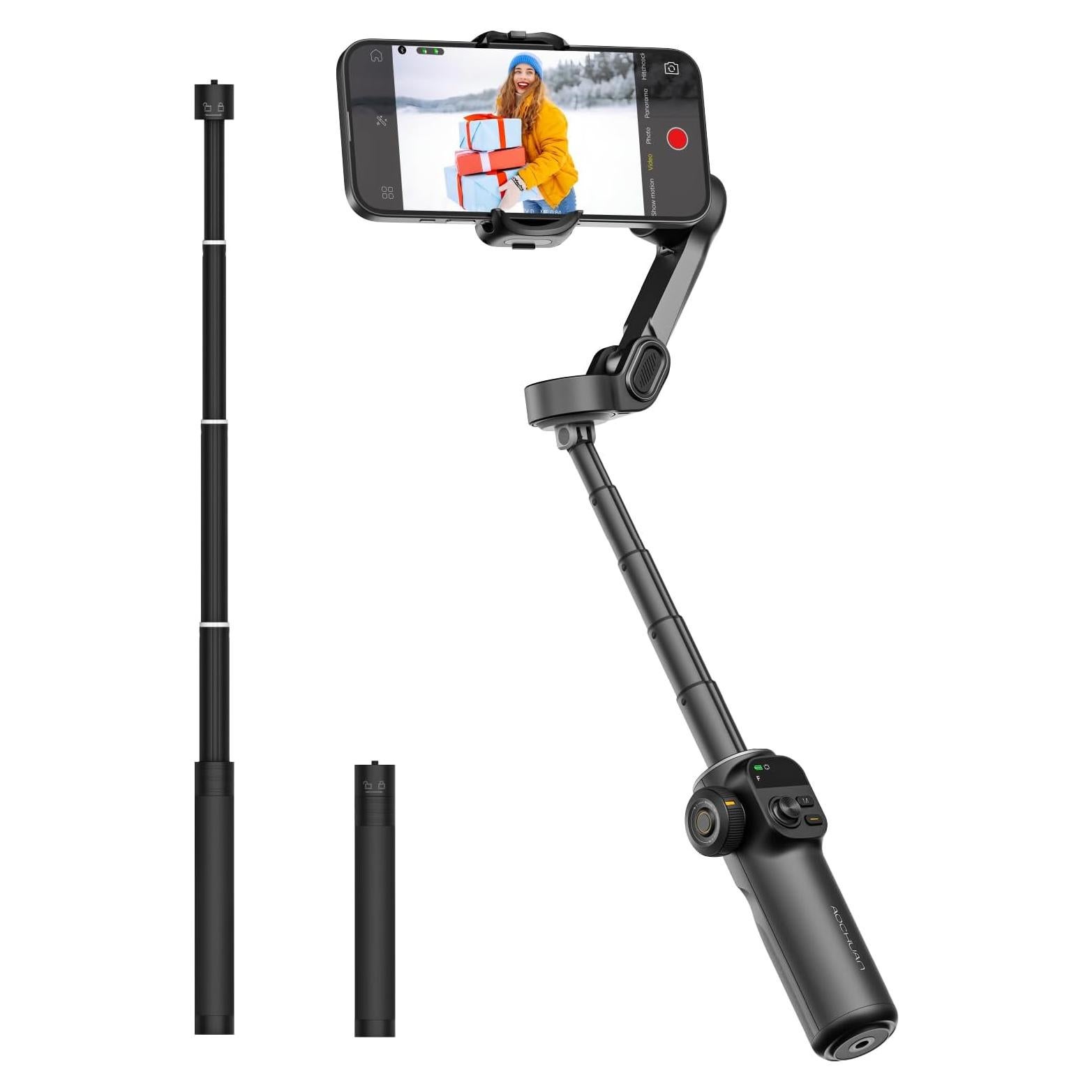 Estabilizador de Cardán 3 Ejes Smart X2 con Varilla Extensible