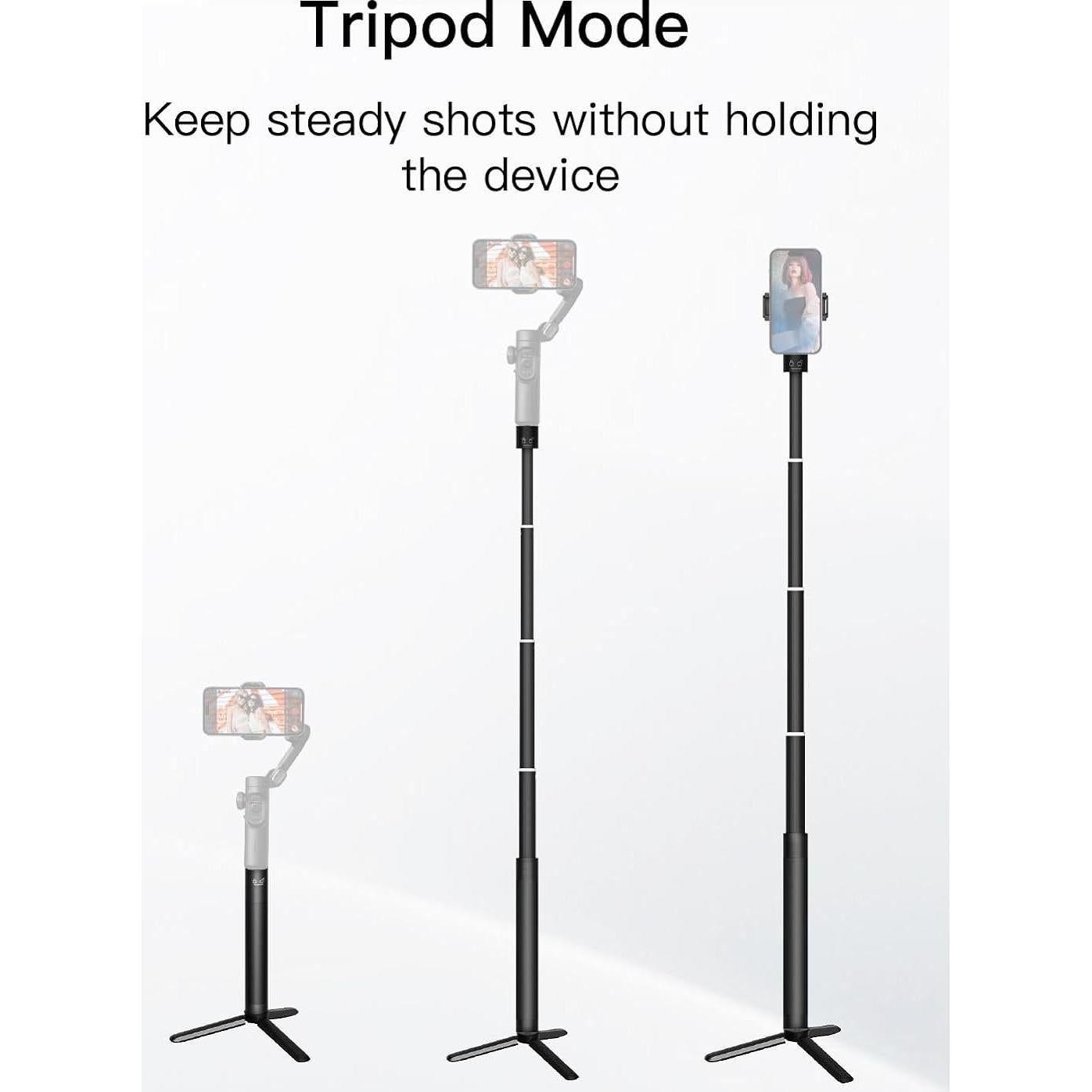 Estabilizador de Cardán 3 Ejes Smart X2 con Varilla Extensible