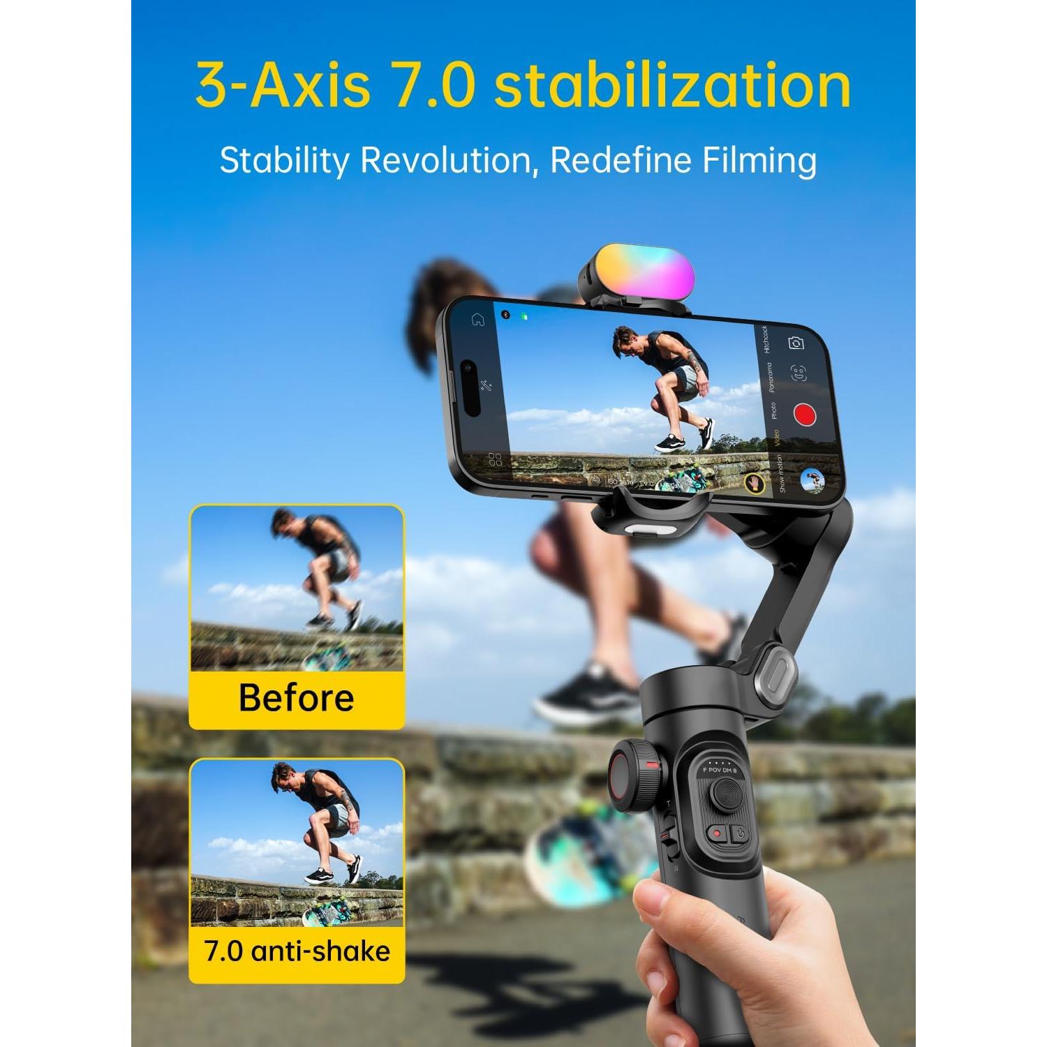 Estabilizador de Cardán 3 Ejes Smart X Pro para Smartphone