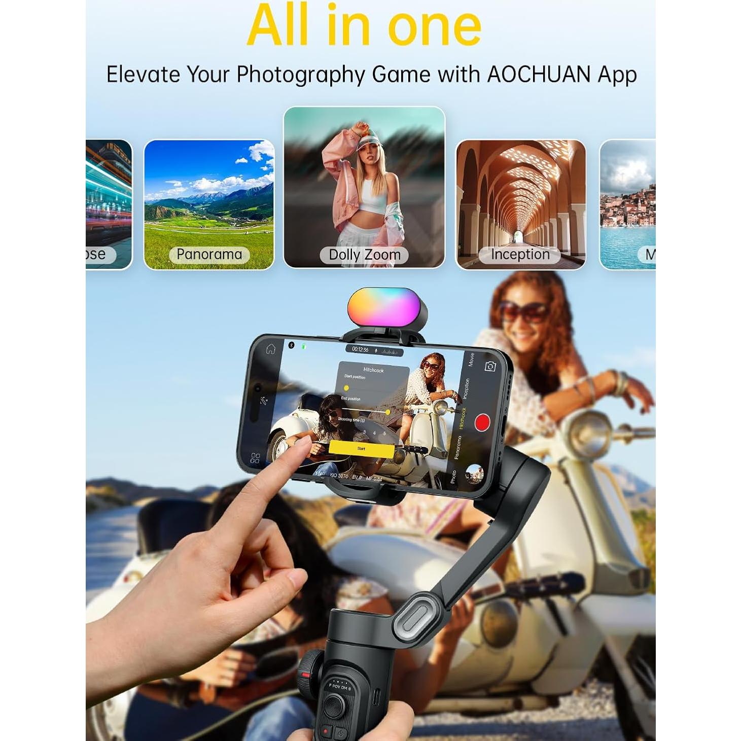 Estabilizador de Cardán 3 Ejes Smart X Pro para Smartphone