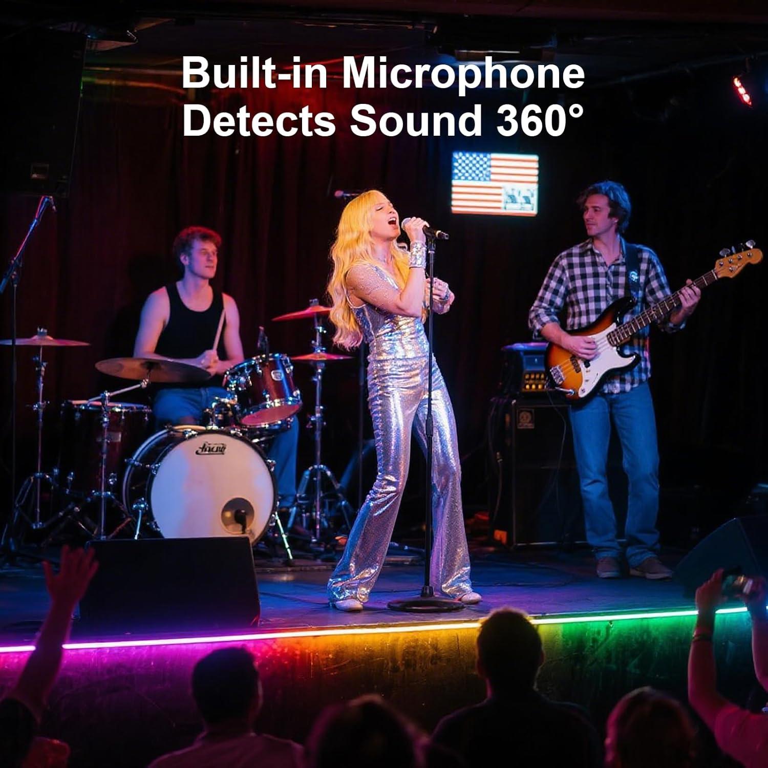 Tira de Luz LED Inteligente BEMAKER MK12311 RGBW Control Voz