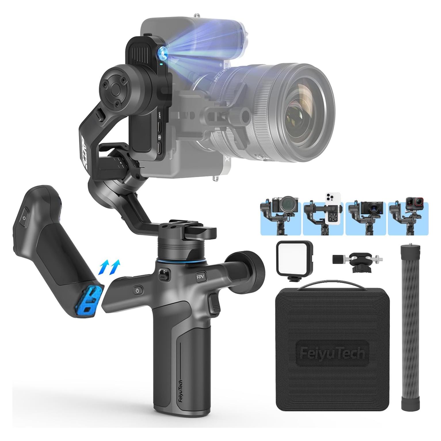 Estabilizador de Cámara FeiyuTech SCORP Mini 3 Pro Kit - 2kg