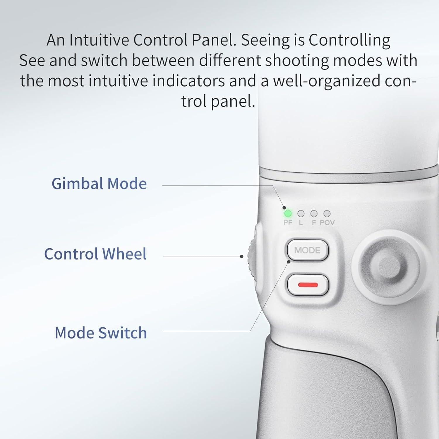 Estabilizador Zhiyun Smooth Q4 para Smartphone Plegable 3 Ejes