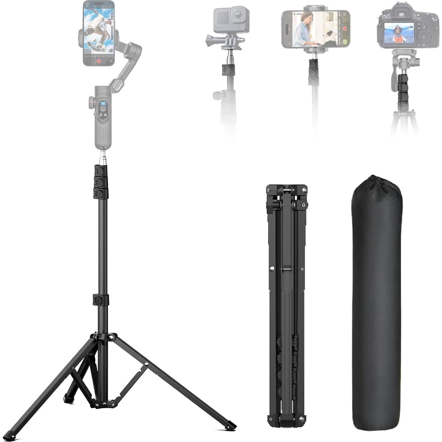 Estabilizador Gimbal 3 Ejes AOCHUAN Smart XE Plegable para Smartphone