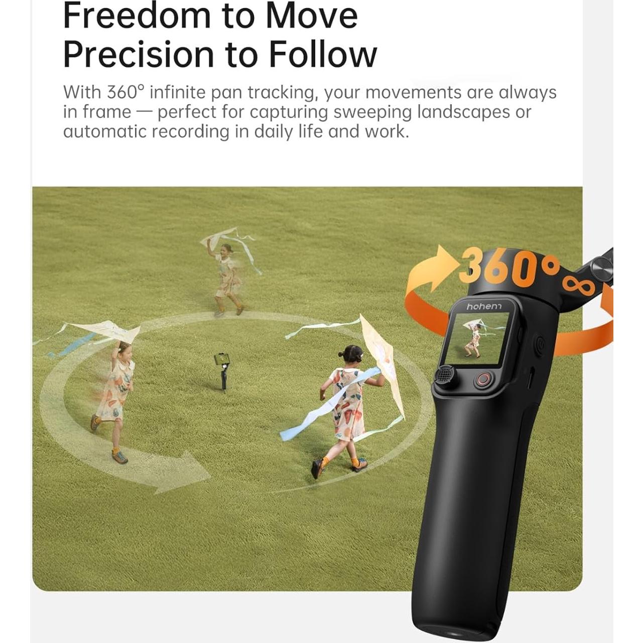 Estabilizador de Cardán Hohem iSteady V3 para iPhone - Blanco