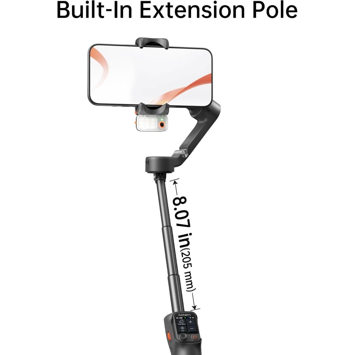 Estabilizador de Cardán Hohem iSteady V3 para iPhone - Blanco