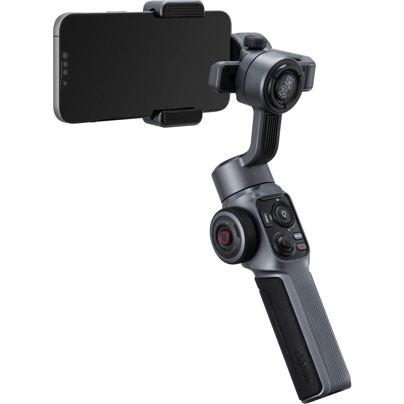 Estabilizador Gimbal Zhiyun Smooth 5S con Luz Relleno 3-ejes