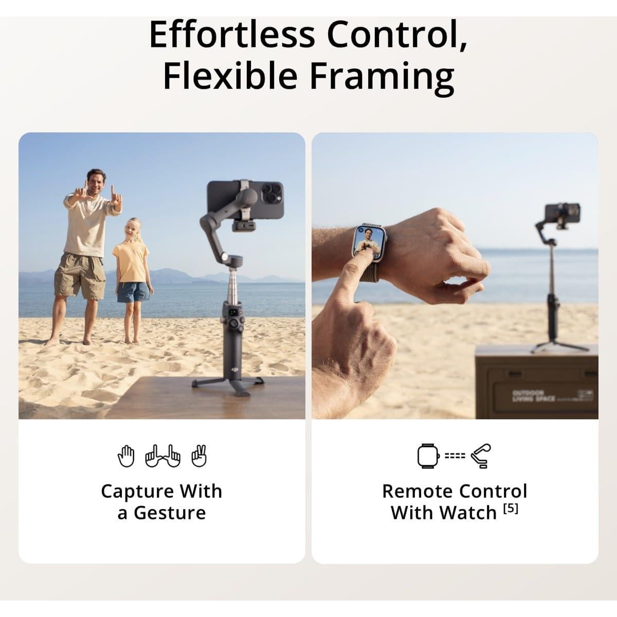 Estabilizador Gimbal DJI Osmo Mobile 7P para Smartphone 10h