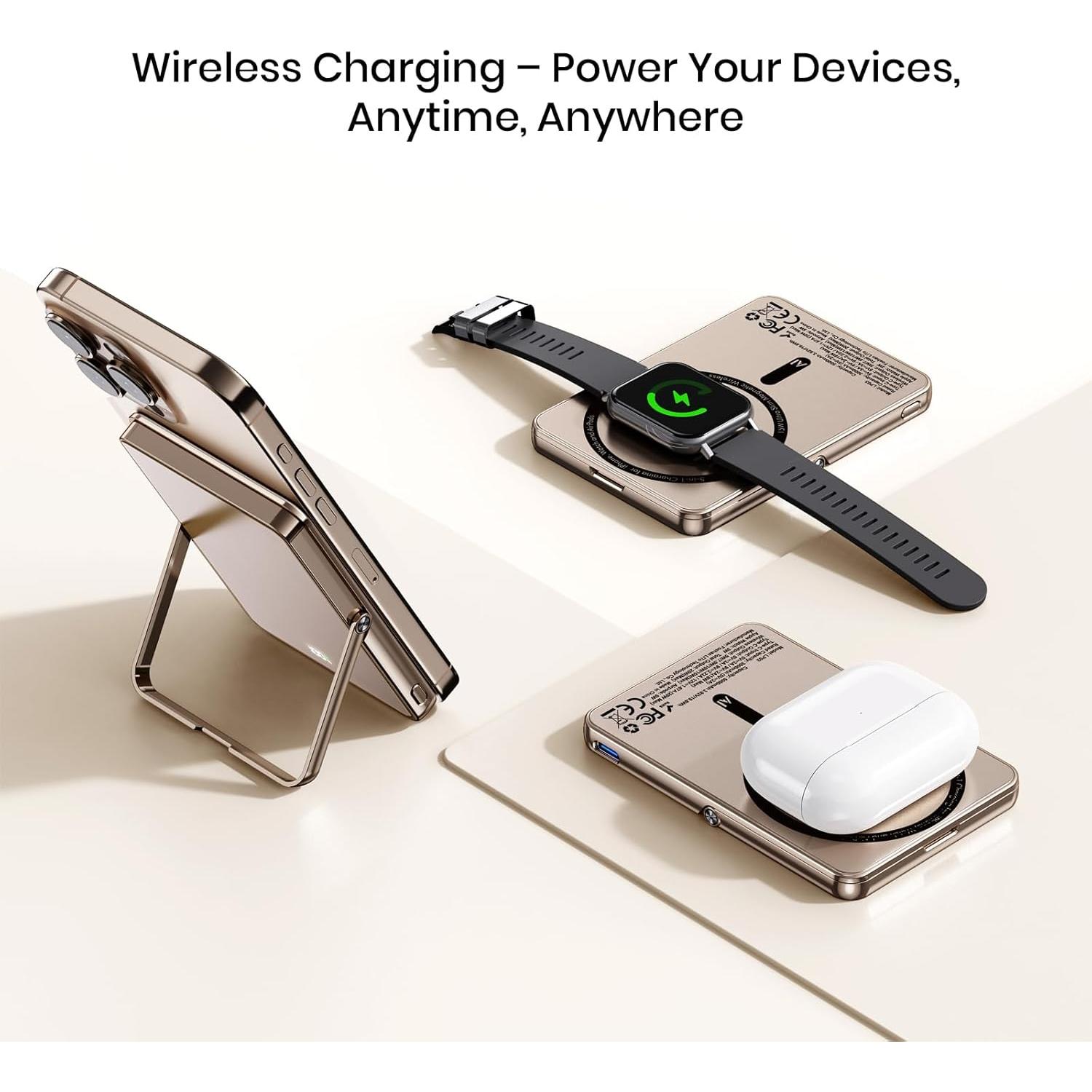 Batería Portátil Inalámbrica LITO 5000mAh Carga Rápida 20W