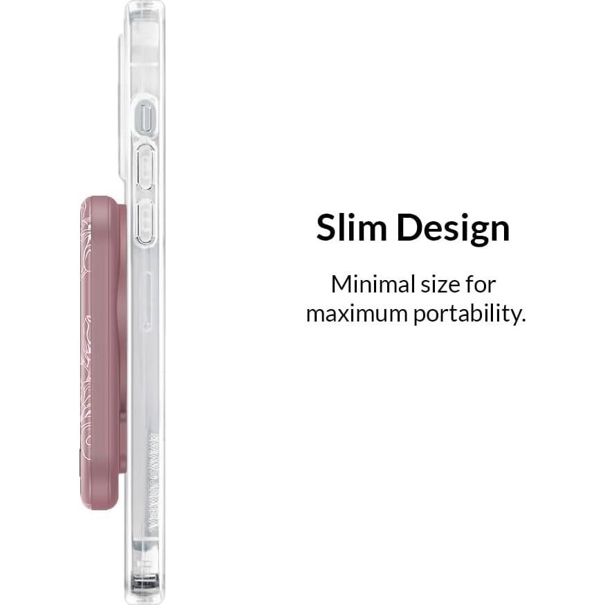 Batería Portátil Velvet Caviar 5000mAh MagSafe Rosa Floral