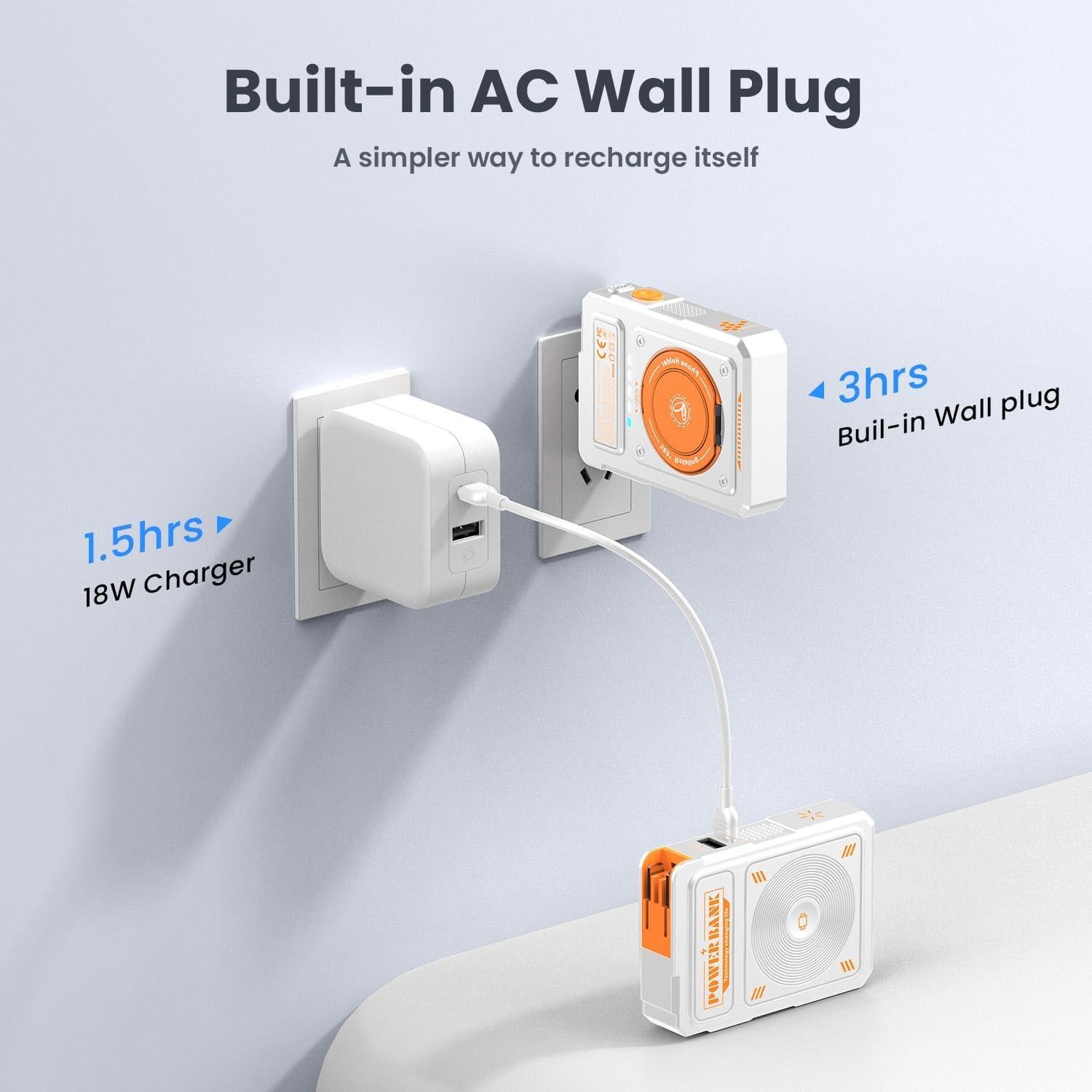Cargador Portátil Magnético 10000mAh Dongguan Q7 para iPhone