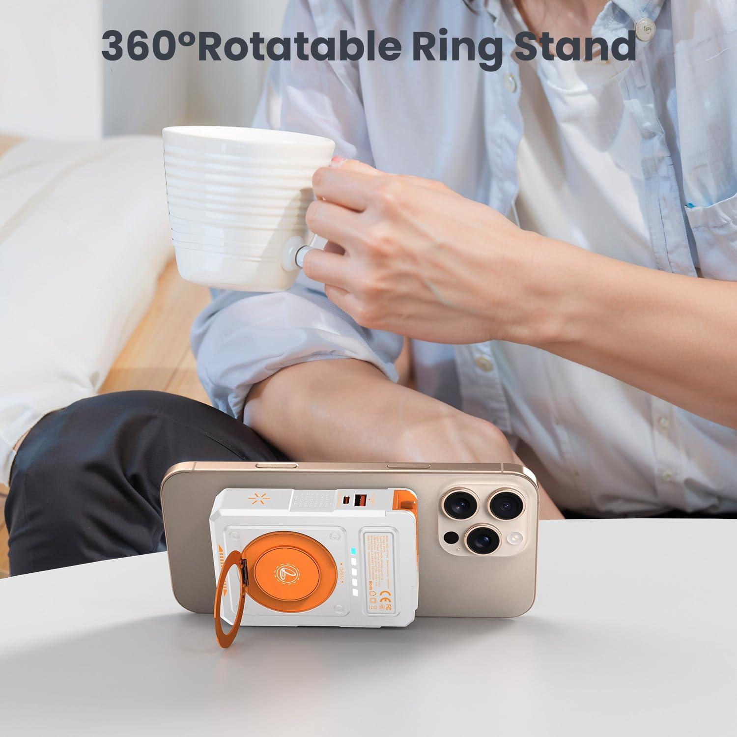 Cargador Portátil Magnético 10000mAh Dongguan Q7 para iPhone