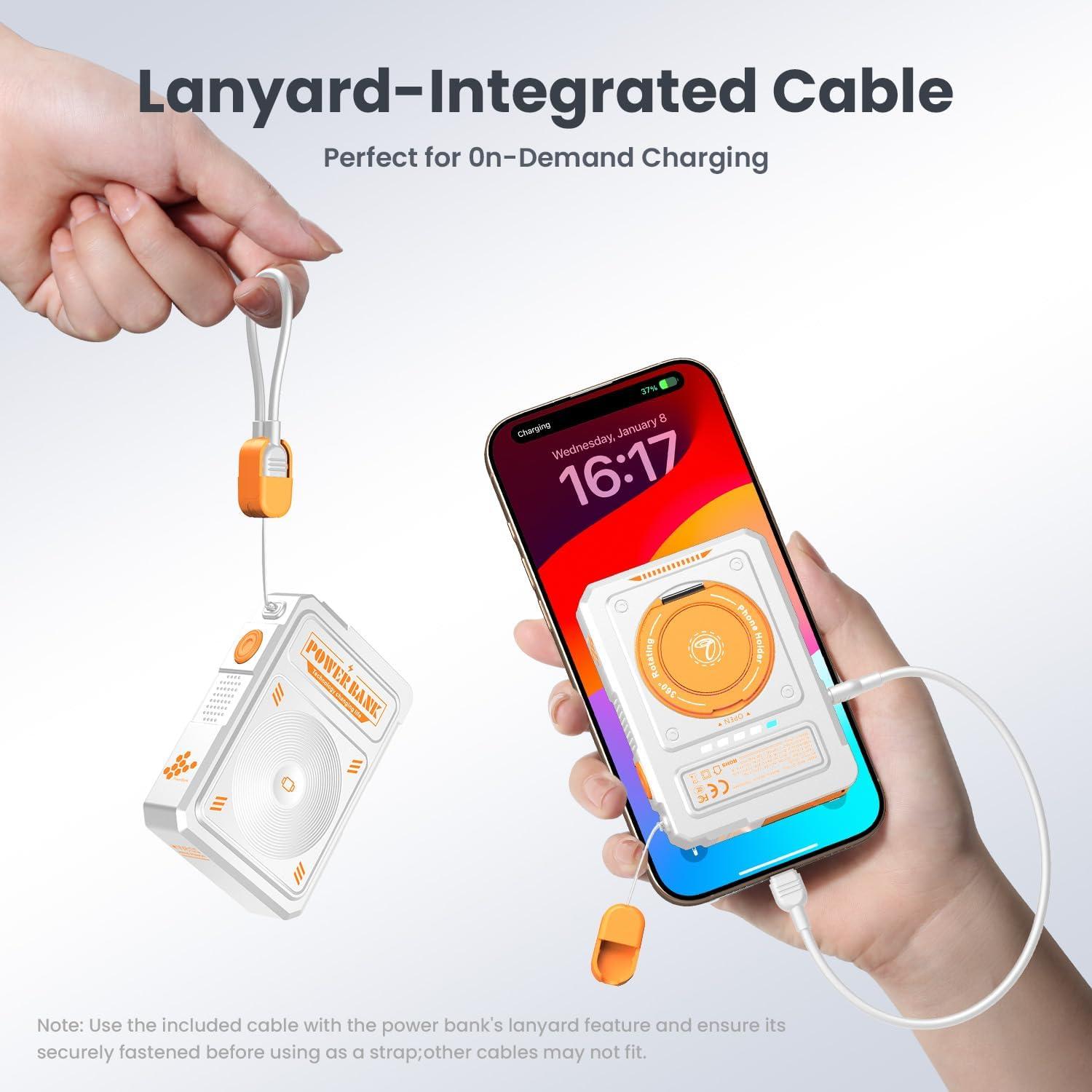 Cargador Portátil Magnético 10000mAh Dongguan Q7 para iPhone