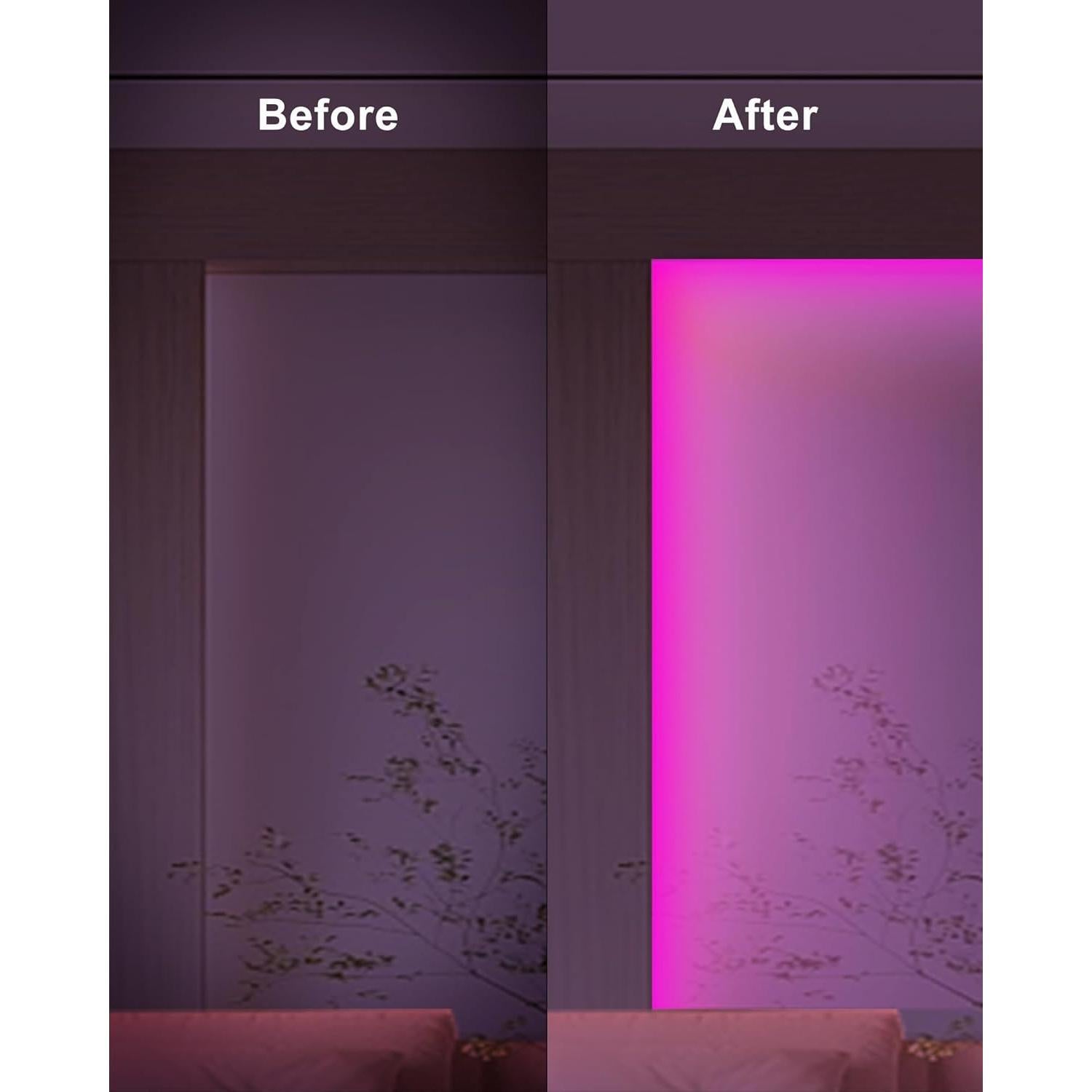 Tira de Luz LED COB RGB Tatazone 1.5m Control Remoto Bluetooth