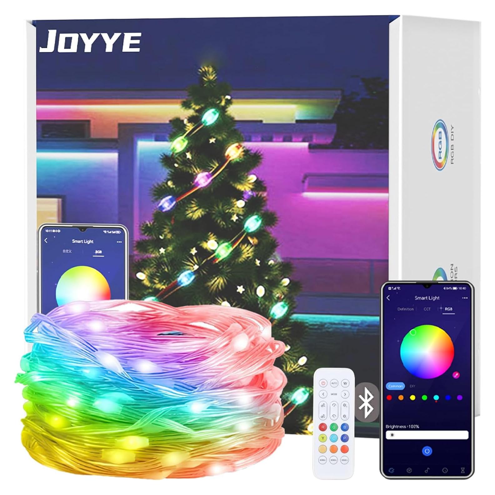 Luces LED de tira inteligente Funio 7.32m con control remoto