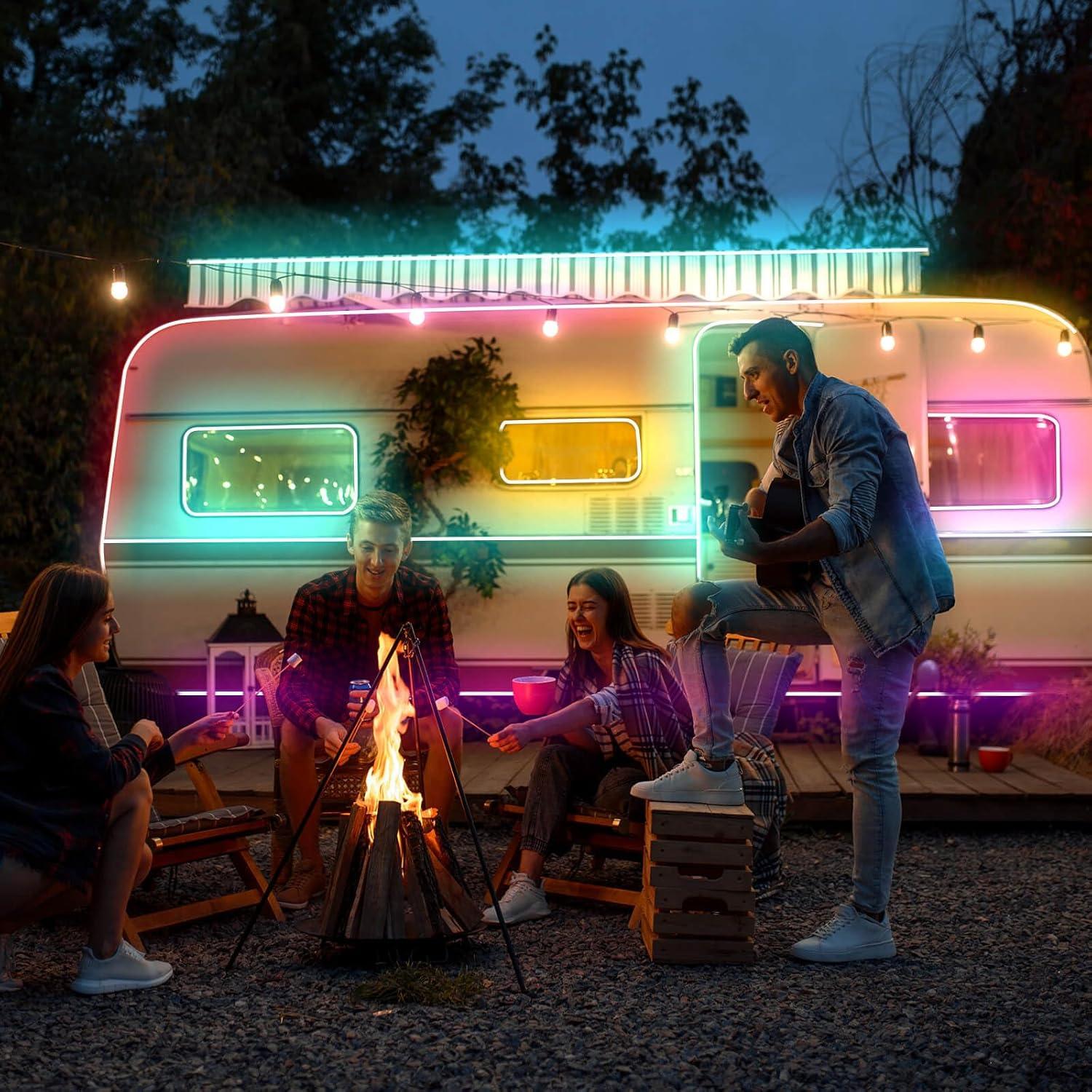 Tira de Luces LED SIFWEX 10.67m IP68 Impermeable Control Remoto