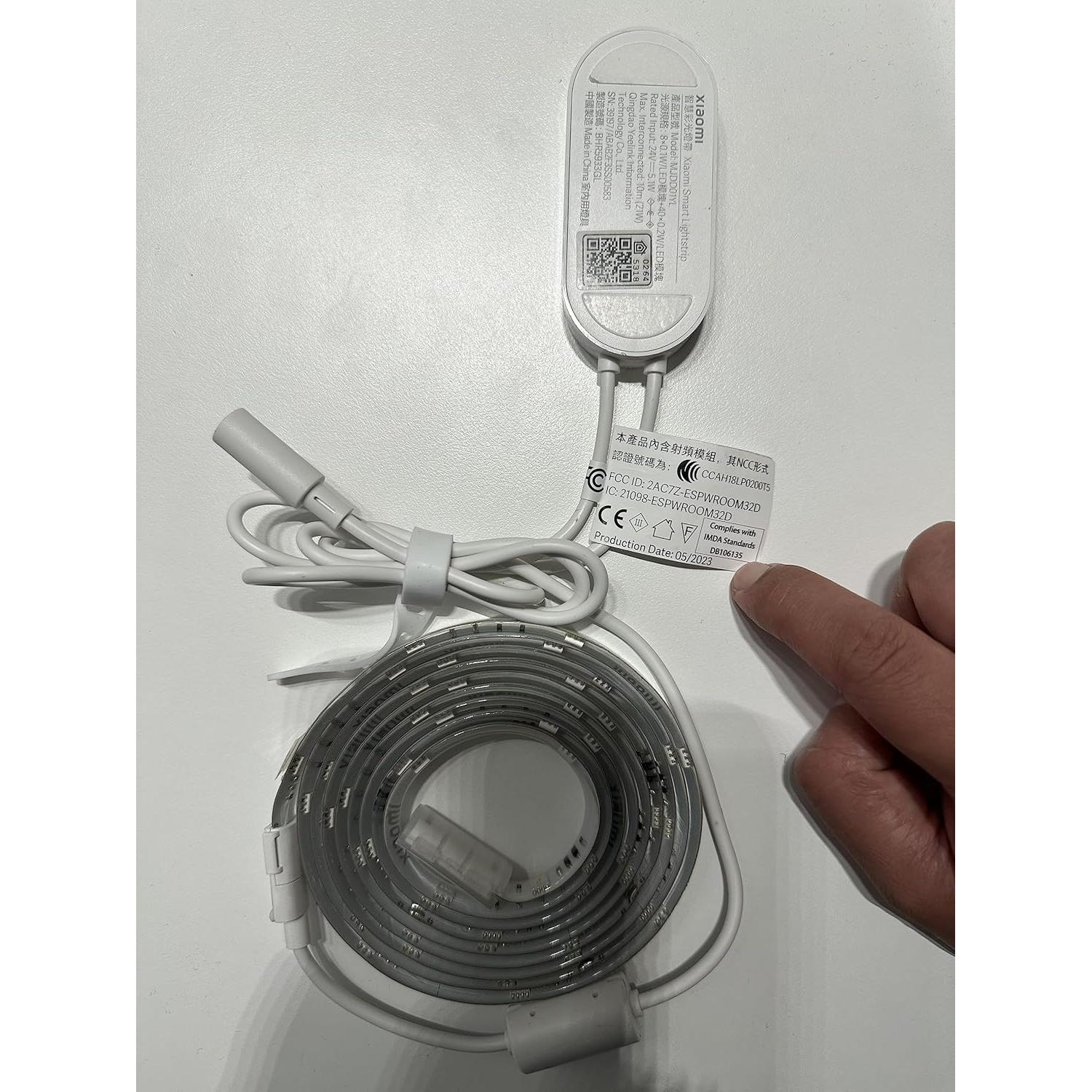 Tira de Luz LED Xiaomi Smart Lightstrip 2m, Sincronización Música