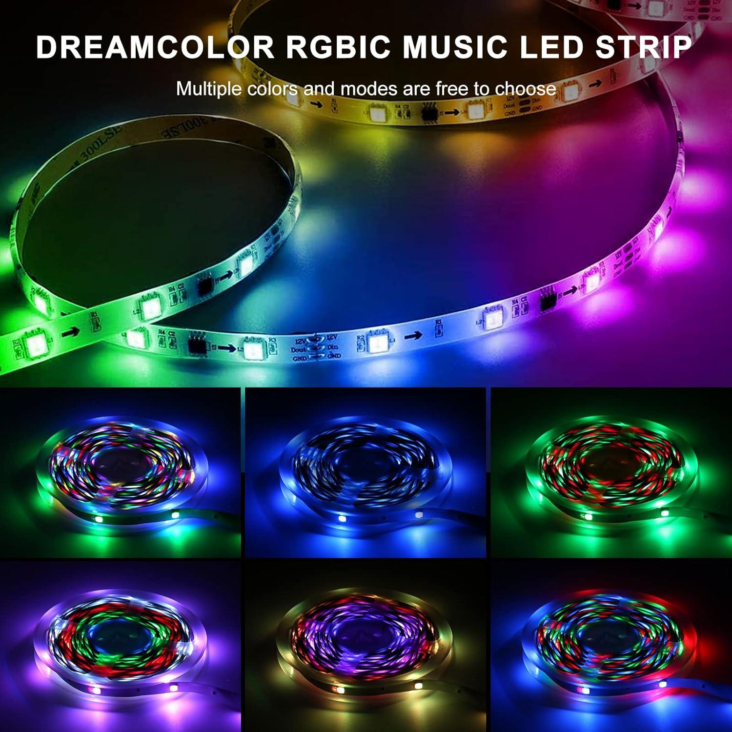 Tira LED 10M XBLED 5050RGB con Control Remoto y Sincronización Musical