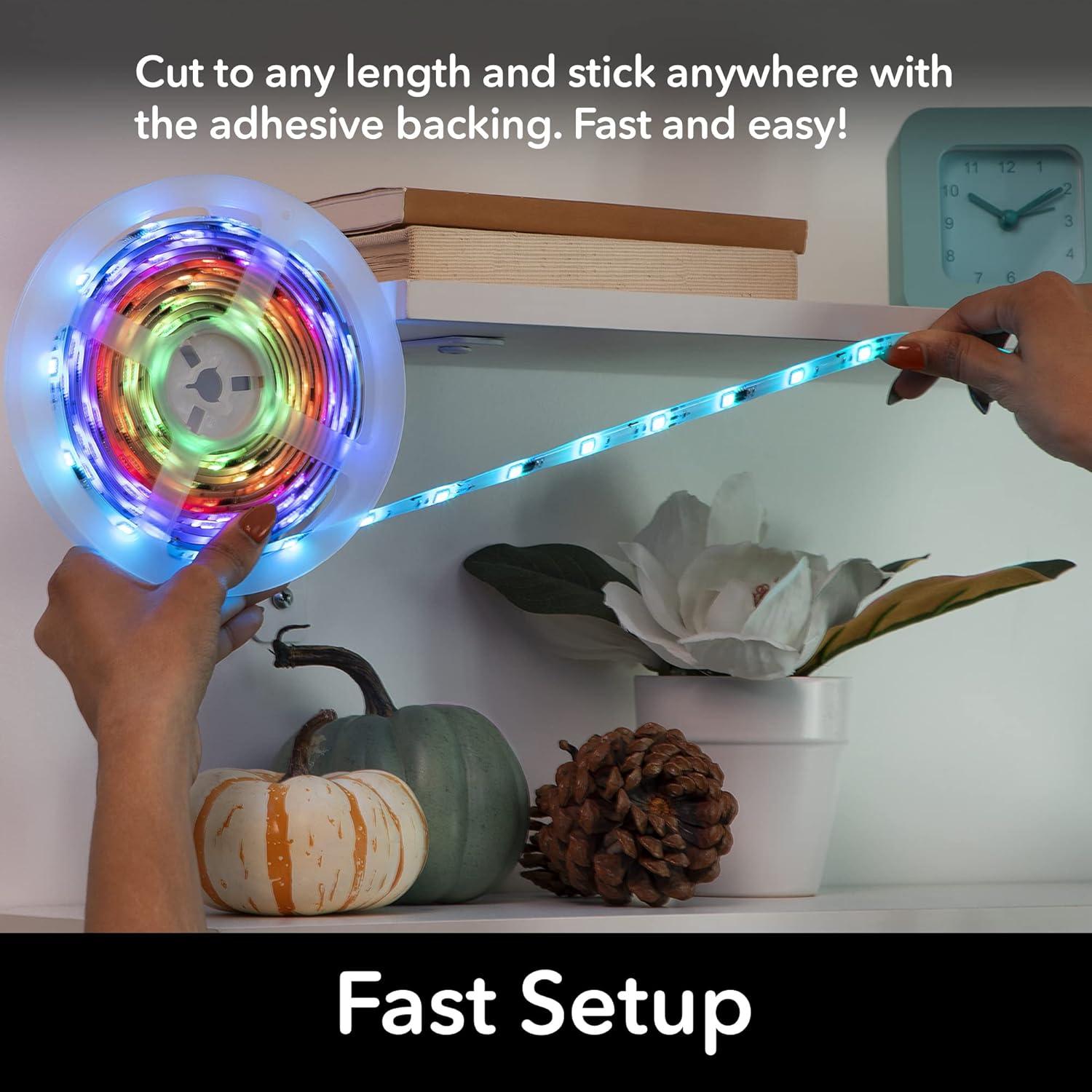 Tira de Luces LED Inteligentes Geeni 5m RGBIC Control App