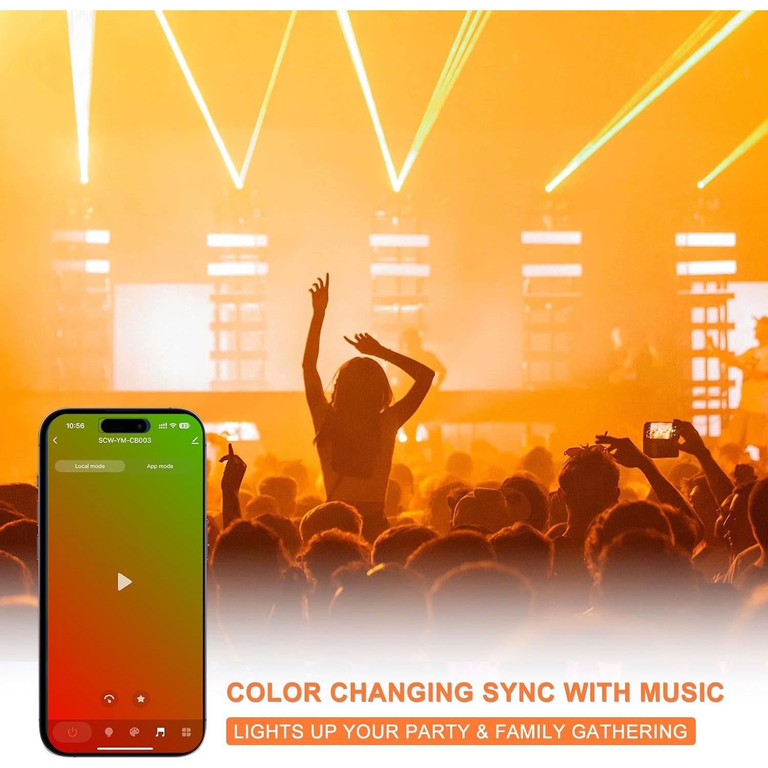 Controlador LED RGB MIWISE con APP y control remoto IR