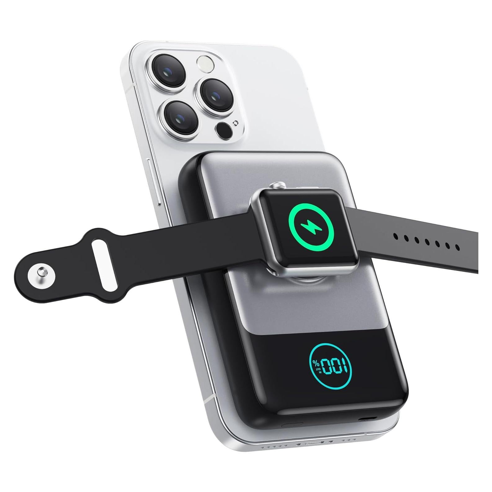 Cargador Portátil Magnético Feob 10800mAh Qi2 15W USB-C