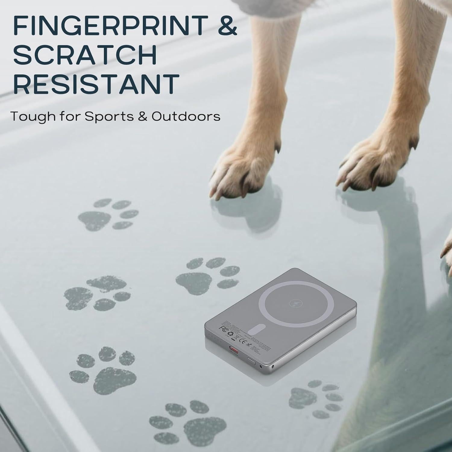 Cargador Portátil Magnético Arkeep MC502 5000mAh Carga Rápida