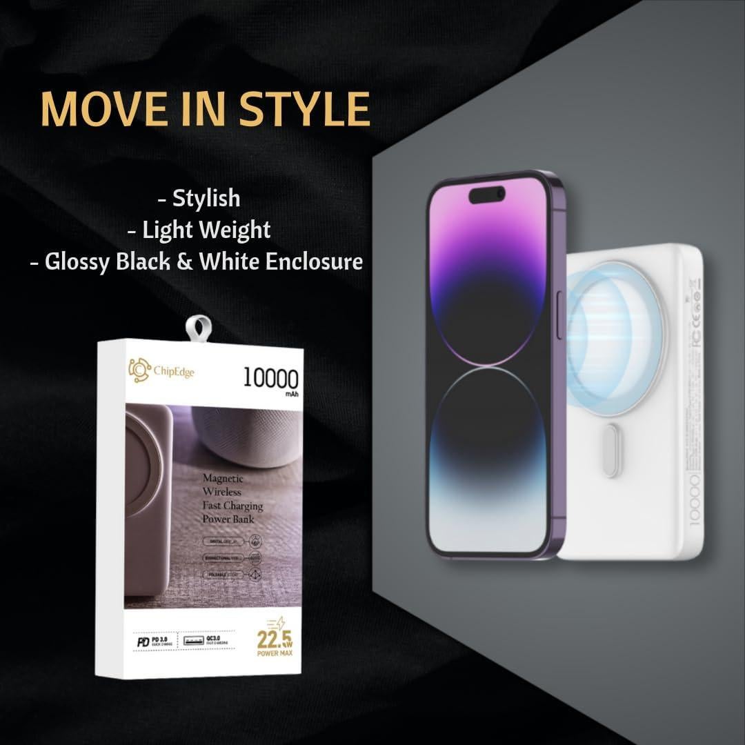 Batería Portátil Magnética 10000mAh Carga Rápida LDNIO PQ17