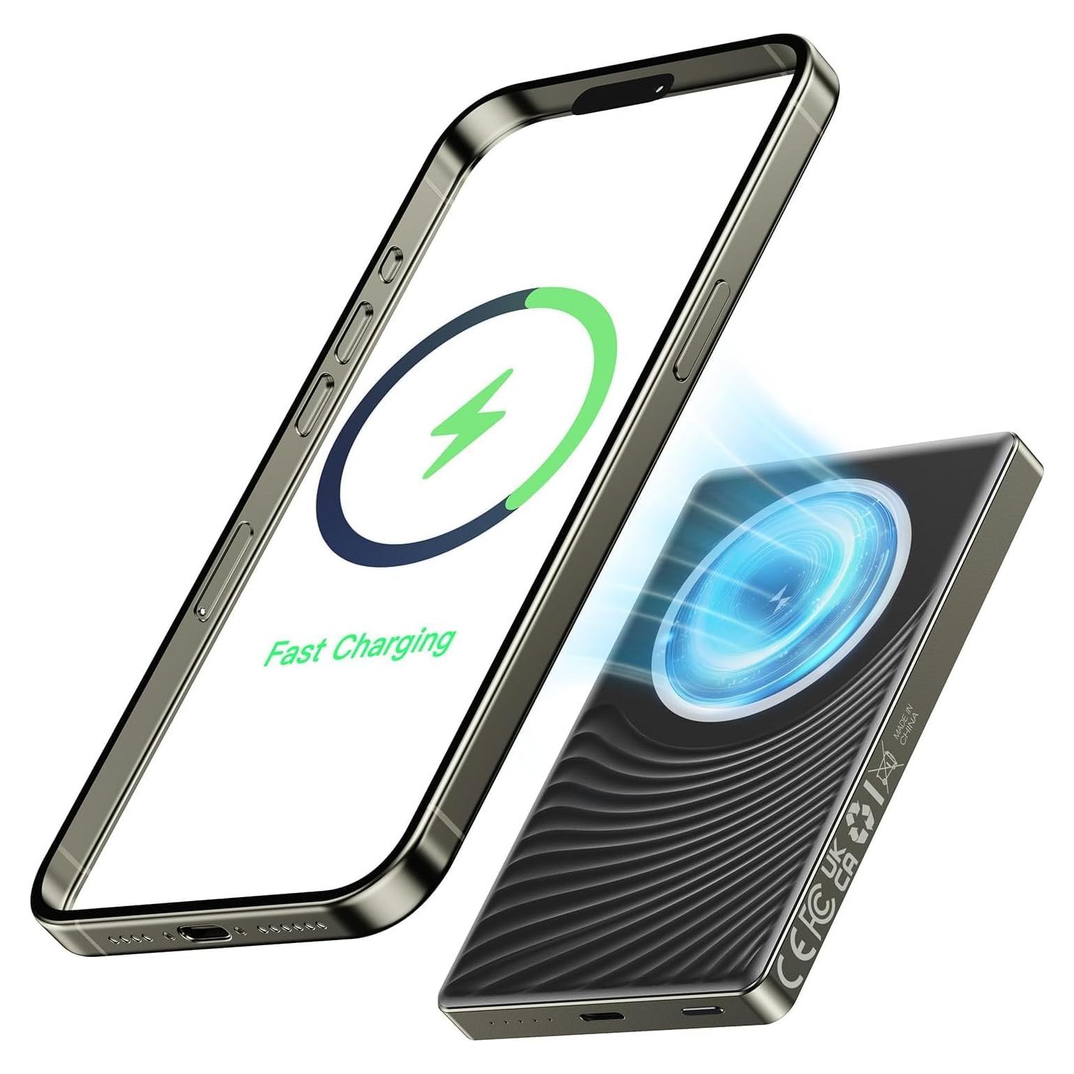 Power Bank Magsafe 10000mAh Ultra Delgado 20W para iPhone