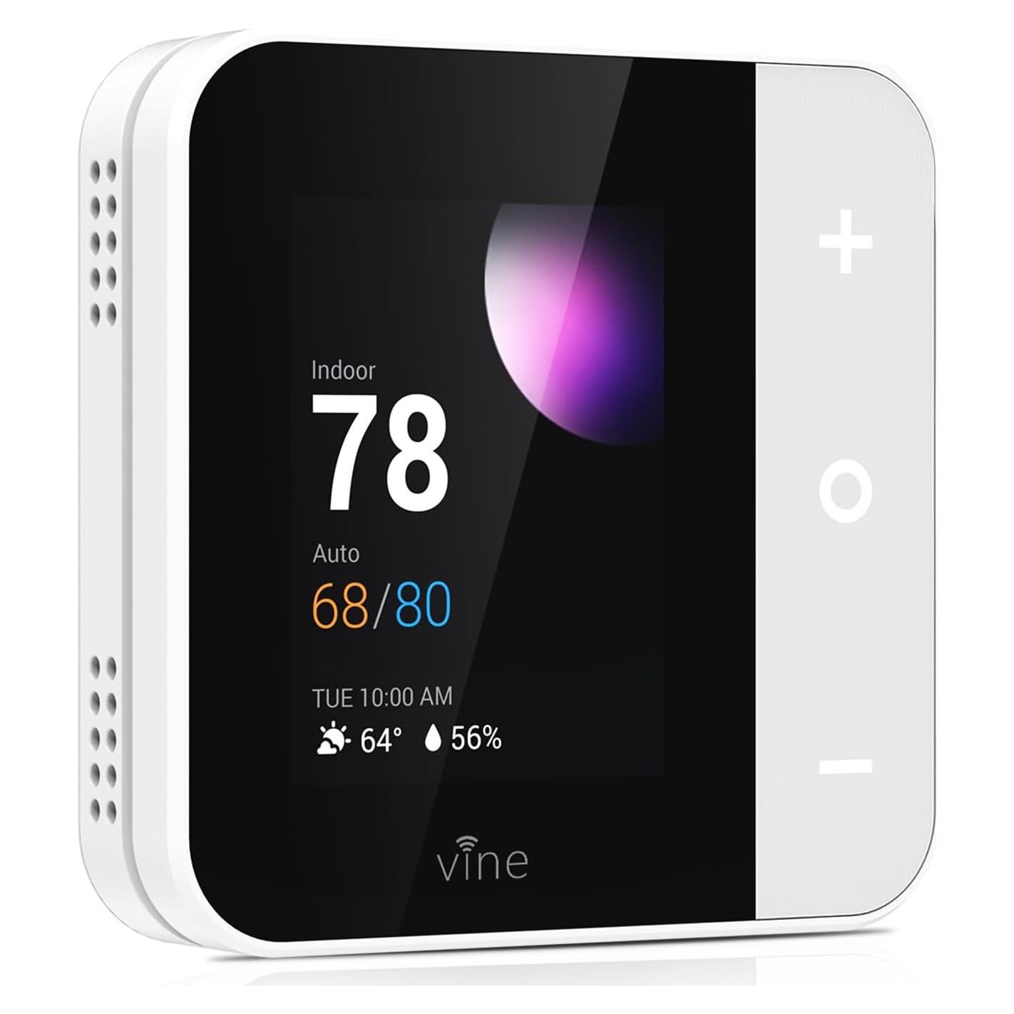 Termostato Inteligente Vine WiFi 24V Pantalla Táctil 2.8"