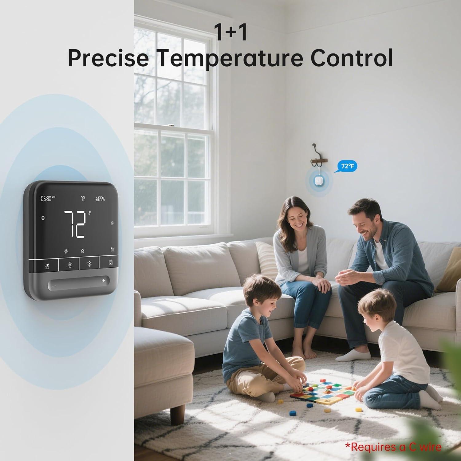 Termostato Inteligente Provirtec TH-01 WiFi 7 Días Control APP