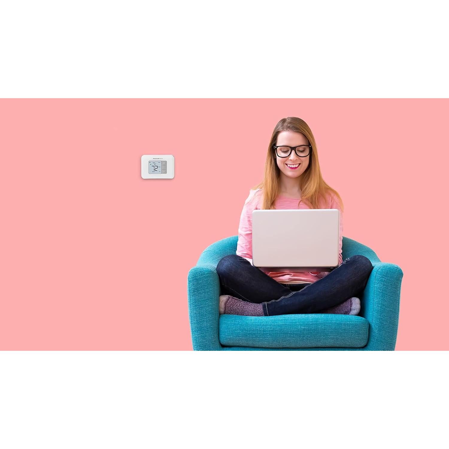 Termostato No Programable Honeywell RTH5160D1003 Blanco