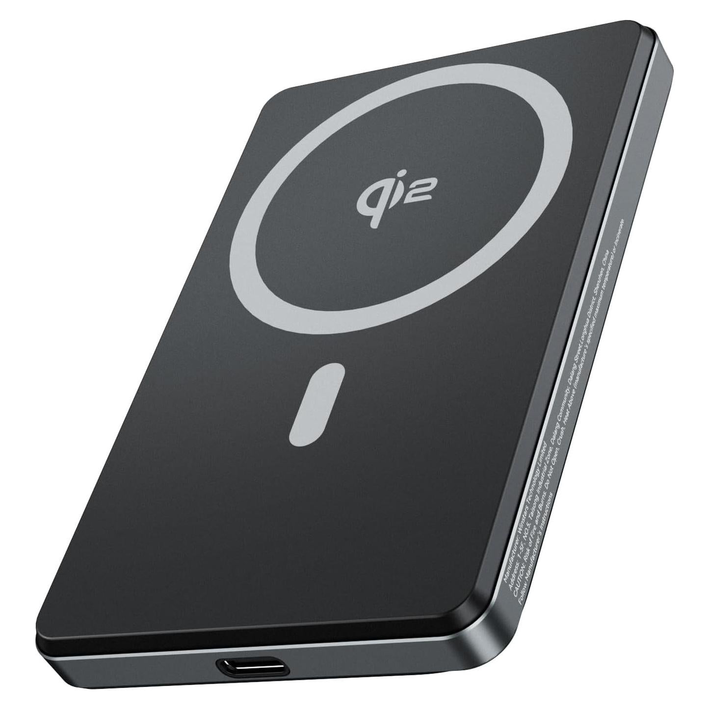 Banco de Energía Magnético Minthouz Qi2 5000mAh 20W USB-C